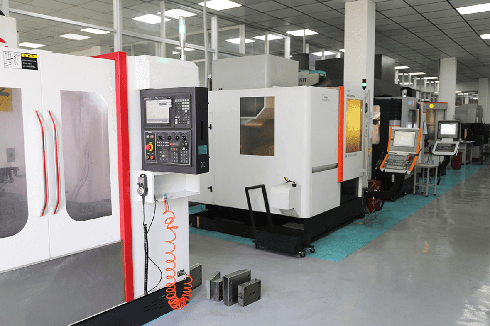 CNC machining workshop